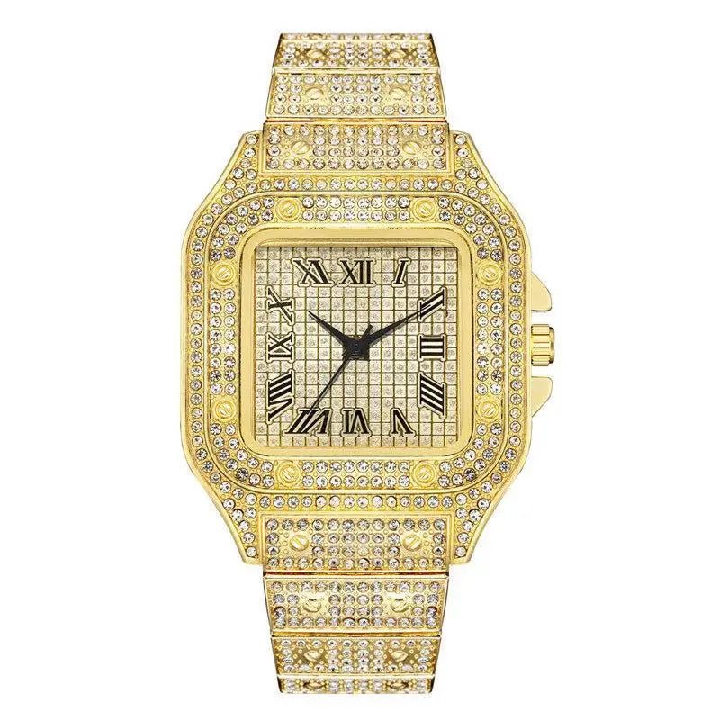 Luxury santos Diamond Watch