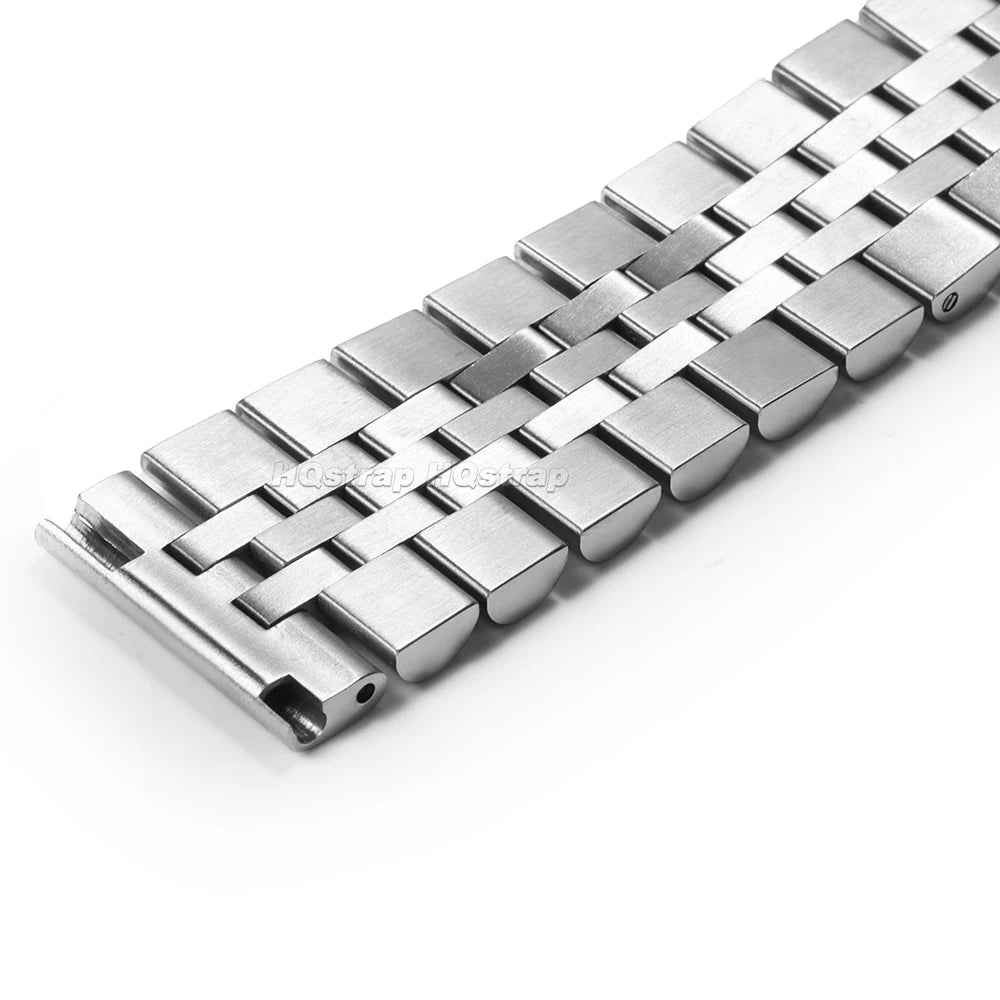 Straight End Stainless Steel Strap for Jubilee SKX007/009 Metal Watch band 18mm 19mm 20mm 21mm 22mm 23mm 24mm Bracelet