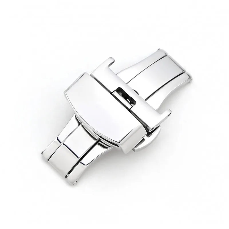 304 Stainless Steel Watch Clasp Butterfly Buckle 10mm 12mm 14mm 16mm 18mm 20mm 22mm 24mm Watch Buckle Watch Accessories