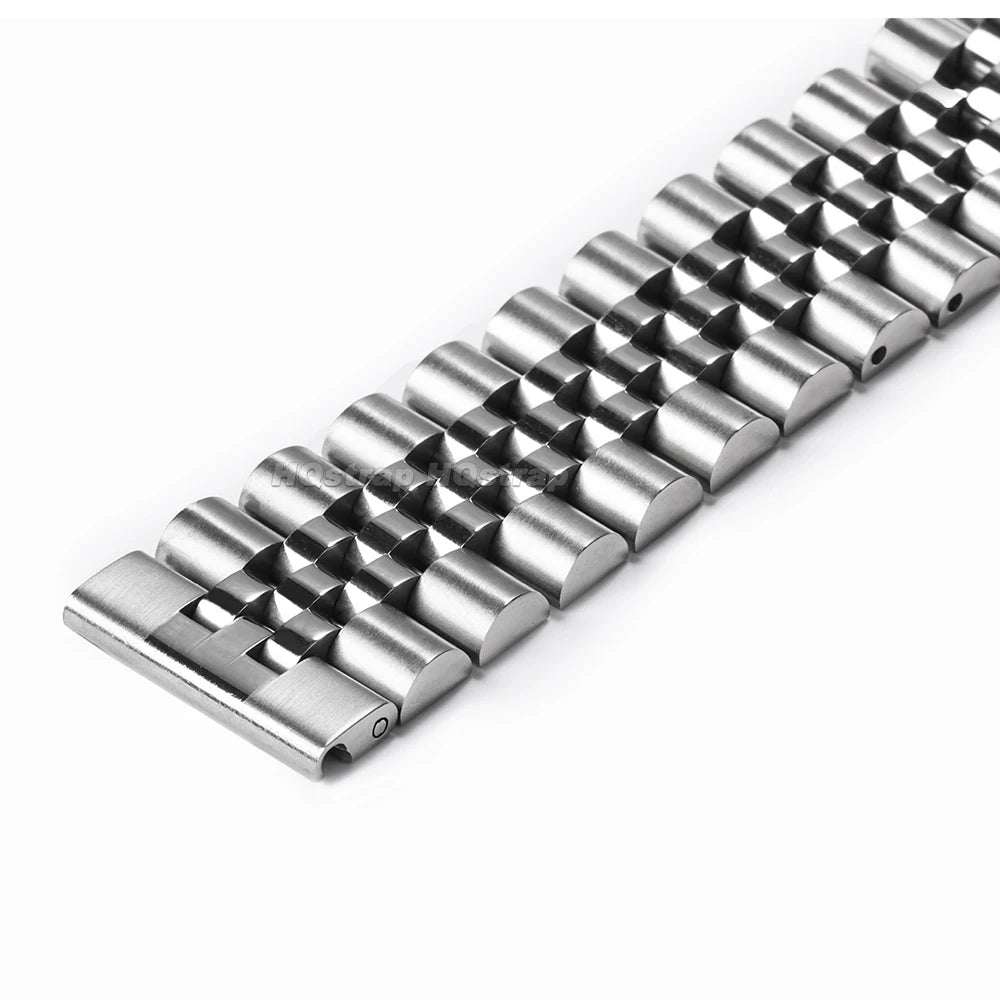 Straight End Stainless Steel Strap for Jubilee SKX007/009 Metal Watch band 18mm 19mm 20mm 21mm 22mm 23mm 24mm Bracelet