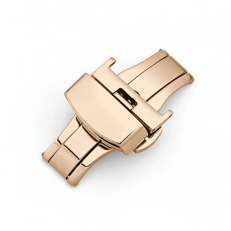 304 Stainless Steel Watch Clasp Butterfly Buckle 10mm 12mm 14mm 16mm 18mm 20mm 22mm 24mm Watch Buckle Watch Accessories